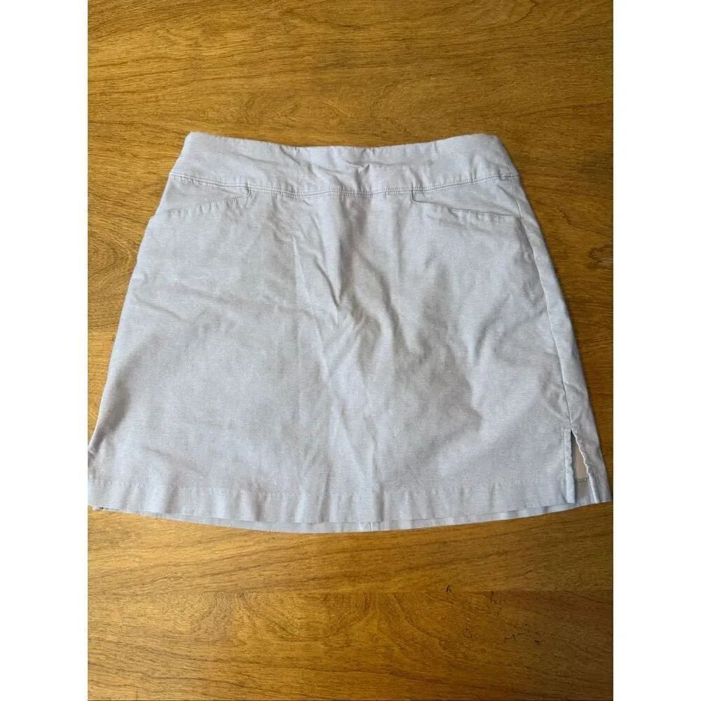 Lady Hagen Women's Elastic Waist Pencil Golf Mini Skort Soft Lilac Size 8